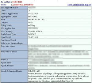 TM Status | Check Trademark Application Online In IPIndia