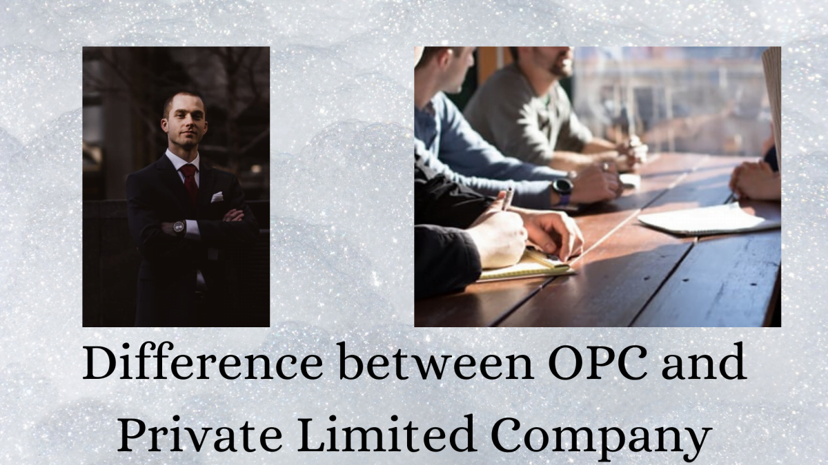 Difference Between OPC And Private Limited Company